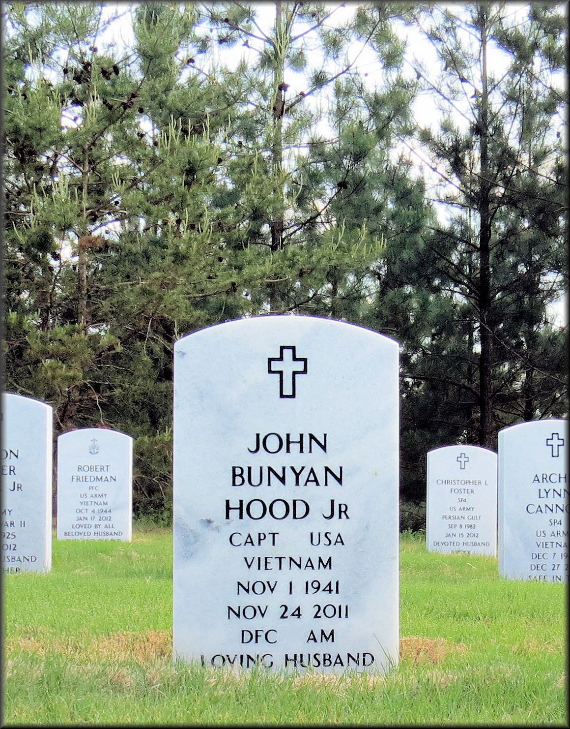 John B Hood Grave