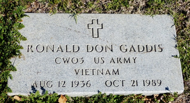 Ron Gaddis grave