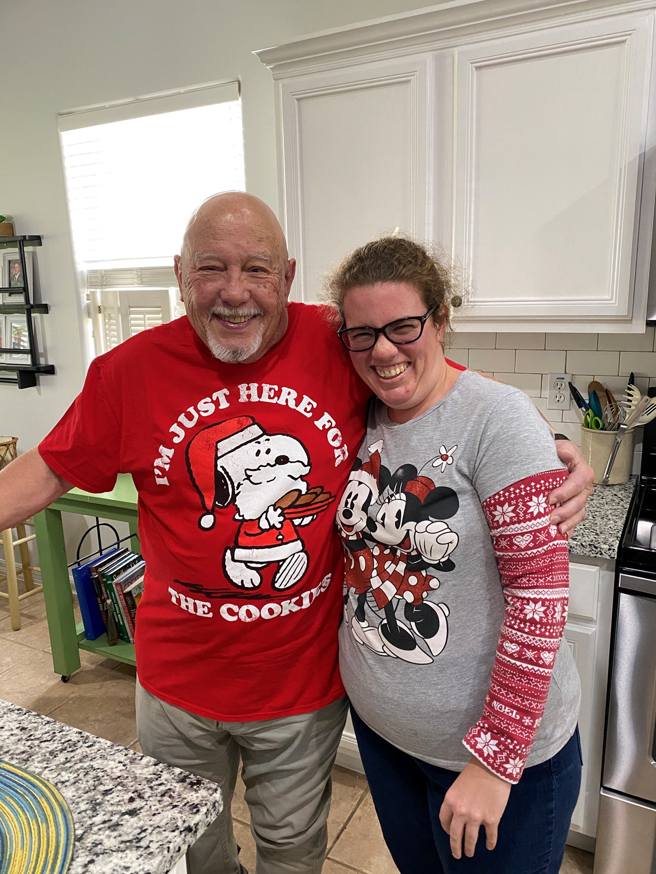 Al Cartwright and granddaughter Emily