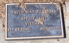 Dave's grave